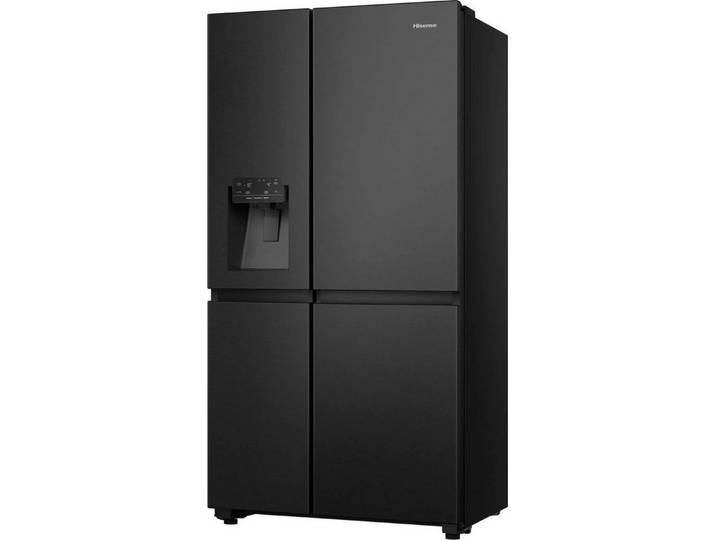 Hisense Side-by-Side RS818N4TFC, 179 cm hoch, 91 cm breit, MetalCooling, No Frost Plus, mit Wassertank, Wifi