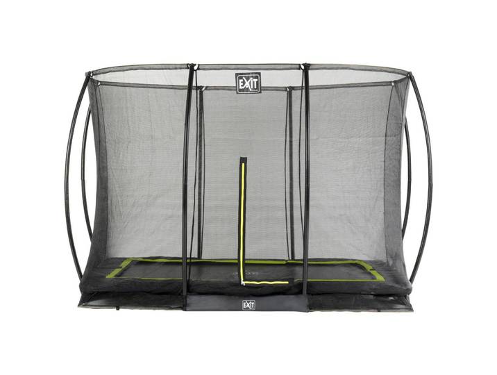Trampolin 305x214 cm mit Sicherheitsnetz