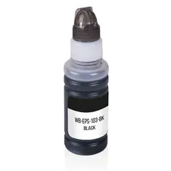 Alternativ-Tintenflasche für Epson C13T00S14A schwarz