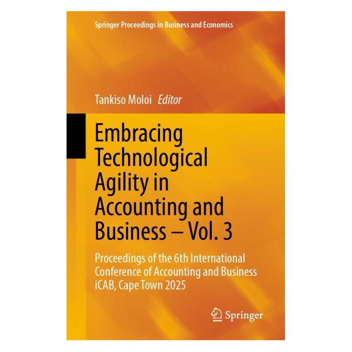Springer Embracing Technological Agility in Accounting and Business - Vol. 3 (Englisch, Hardcover, Tankiso Moloi) (65430522)