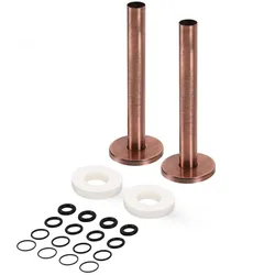 Terma Set Doppelte Abdeckblende PO; Ø55-Ø18-L160; Kupfer gebürstet, TGPME001 TGPME001
