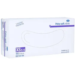 Peha-soft Nitrile Unt.handsch.unste.pude 100 St