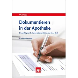 Dokumentieren in der Apotheke, Fachbücher von Ute Stapel