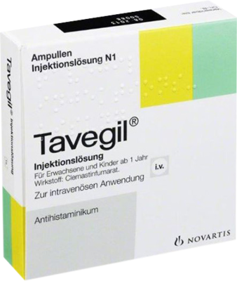 Pharmore GmbH TAVEGIL Injektionslösung 2 mg/2 ml Ampullen 5X2 ml 10130643