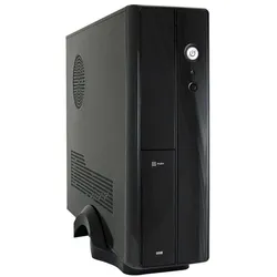 LC-Power Gehï¿1⁄2use LC-1400mi Mini-ITX 300W PS intern (mATX, Mini-ITX), PC Gehäuse, Schwarz