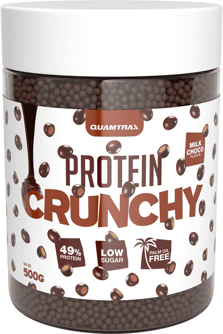 Quamtrax Protein Crunchy Milk Chocolate 500g Chocolate com Leite