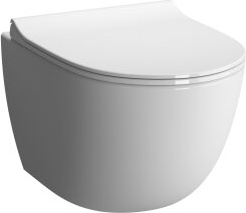VITRA 7747B403-0075 Tiefspüler-Wand-WC Sento VitrA Flush