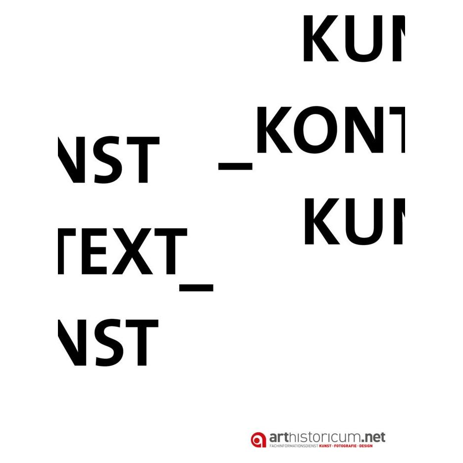 Arthistoricum.net Kunst Kontext Kunst (Deutsch, 2021) (56195614)