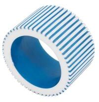 Saro Lifestyle Ribbed Napkin Ring (Set of 4)