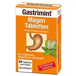 BAD HEILBRUNNER Gastrimint Magen Tabletten 60 St