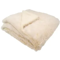 Domiva, Babydecke, Decke Beige (100 x 75 cm)