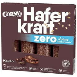 CORNY Müsliriegel Haferkraft Kakao zero