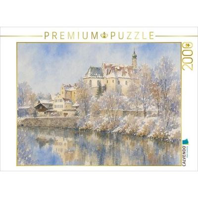 CALVENDO Puzzle Franziskanerkloster Füssen am Lech | 2000 Teile Lege-Größe 90 × 67 cm Foto-Puzzle für glückliche Stunden