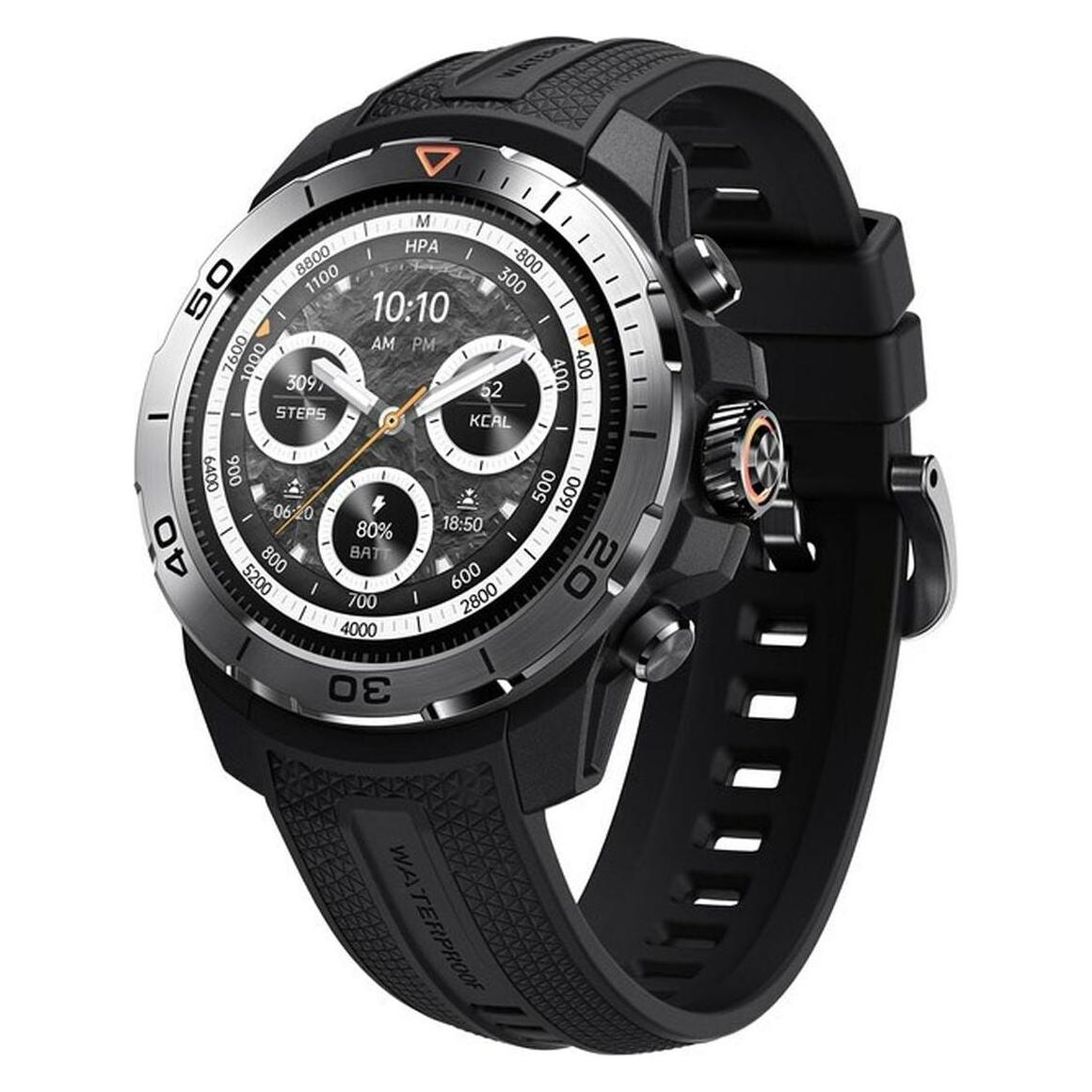 Xiaomi Smartwatch Mibro GS Explorer (Obsidianschwarz) (47.80 mm, Edelstahl, Kunststoff, Schwarz, ohne SIM) (MIBAC_GS-Explorer/BK)