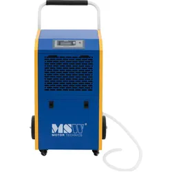 MSW Bautrockner Luftentfeuchter Raumtrockner Raumentfeuchter 90 m2 60 L/24 h, Luftentfeuchter, Blau, Gelb