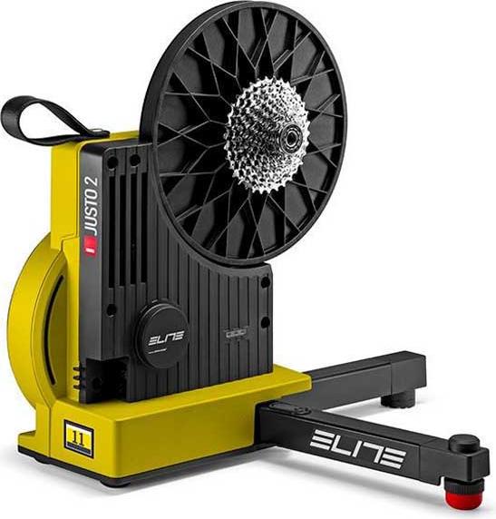 Elite Justo 2 Turbotrainer Gelb Gelb One Size