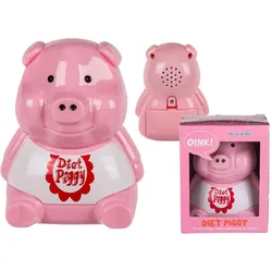 Ootb Diätschweinchen 11cm für den Kühlschrank Lichtsensor Sound exkl. 2xAA Batterien