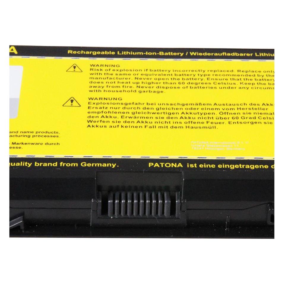 Patona Akku f. Dell M4600 Precision M4600 M4700 M6600 (9 Zellen, 6600 mAh) (2354)