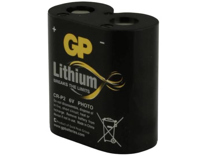 GP Photo Lithium batterij CRP2 (DL223A, 6 Volt)