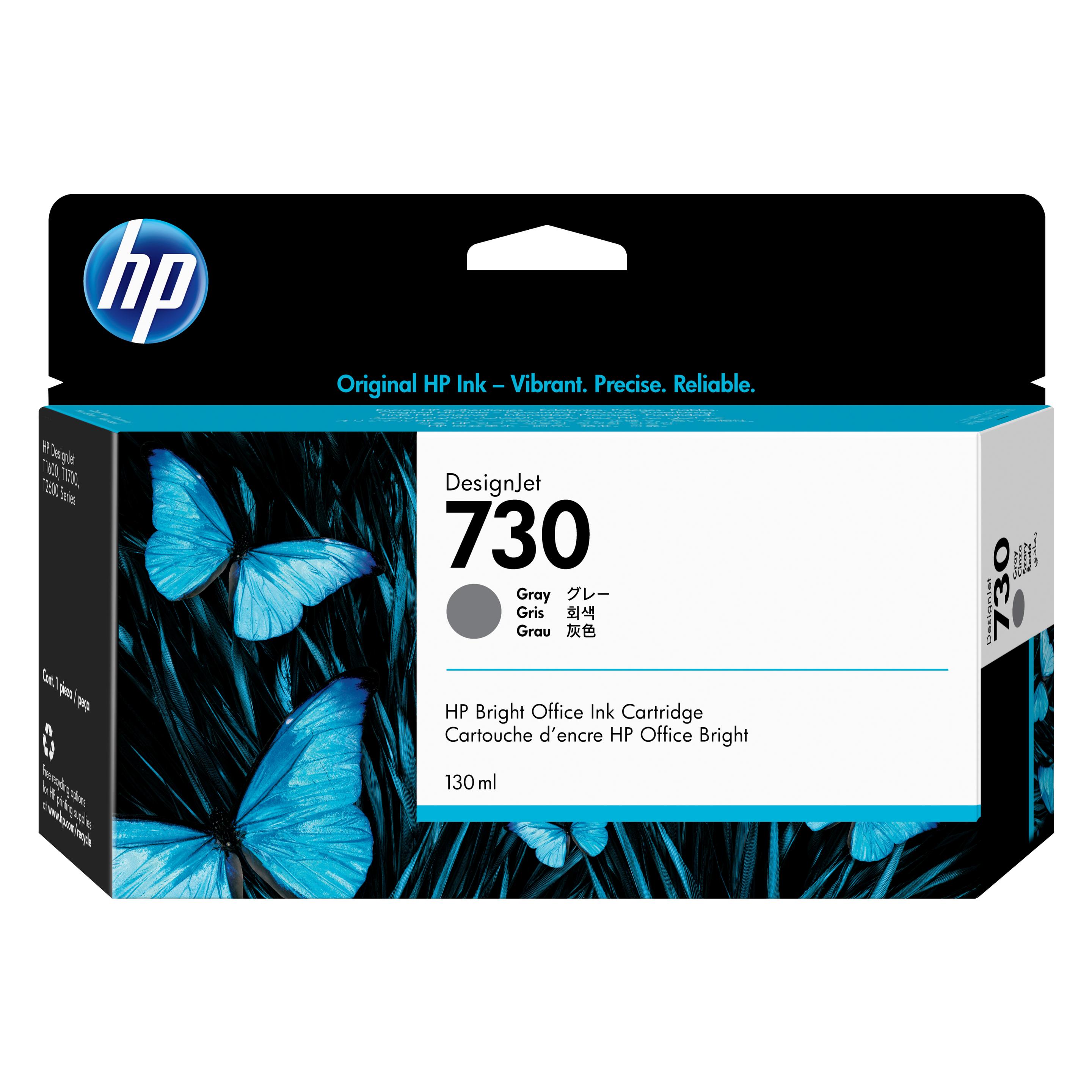HP Tintenpatrone 730 (GY, LBK) (P2V66A)