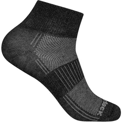 Wrightsock, Damen, Sportsocken, Coolmesh II Quarter, Schwarz
