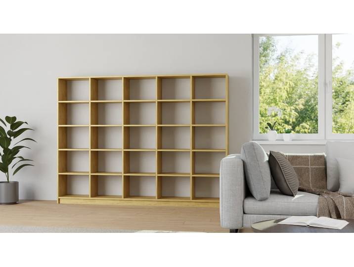 Raumtrenner Regal Eiche