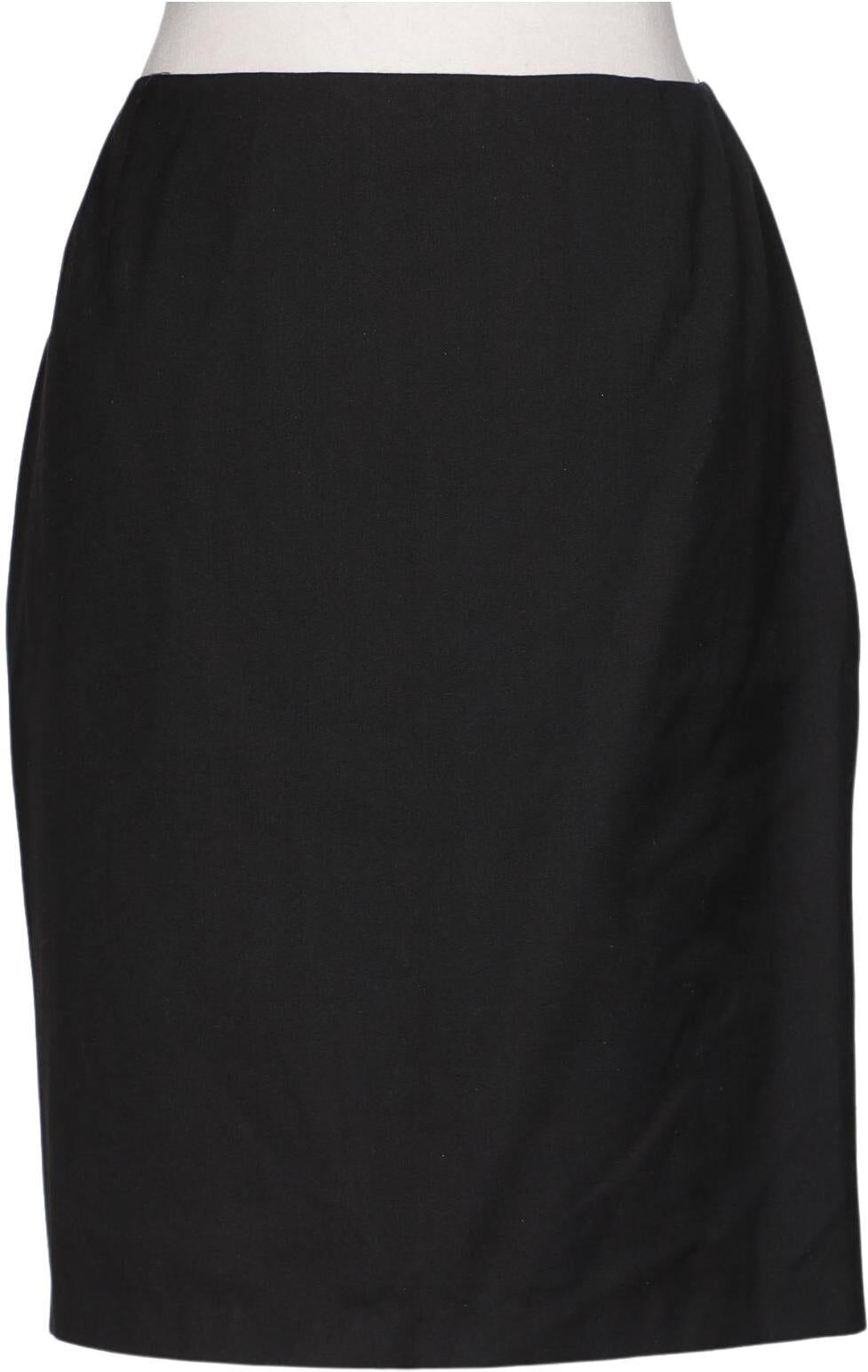 Escada Damen Rock, Schwarz, Gr. EU 40, Schurwolle / Seide - Second Hand