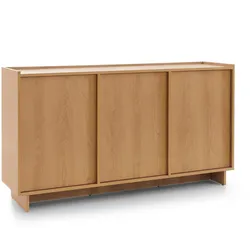 KOMMODE ZENITH 147/82/39cm mit Schubladen 3 Türen Braun