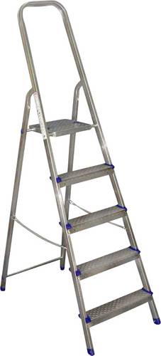 Alpfa 800869 Aluminium Stufen-Stehleiter Arbeitshöhe (max.): 2.8m