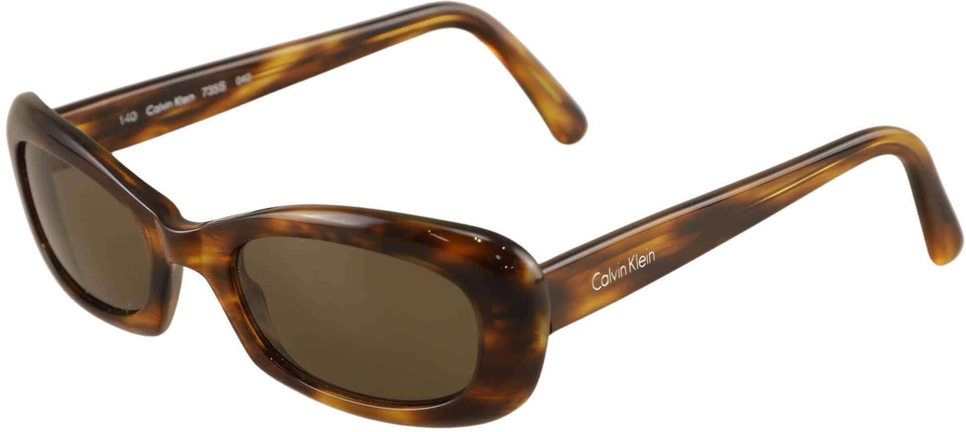 Calvin Klein Damen Sonnenbrille, Braun - Second Hand