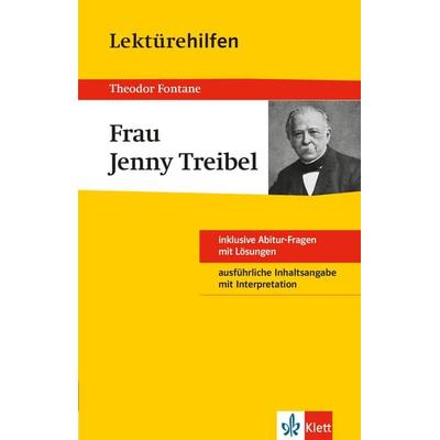 Klett Lektürehilfen Theodor Fontane, Frau Jenny Treibel, Taschenbuch von Theodor Fontane, Klett Lerntraining bei PONS Langenscheidt GmbH,