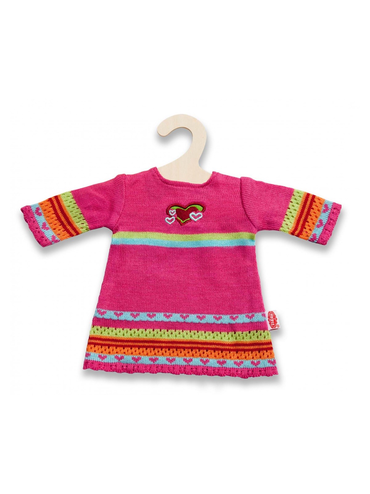 Heless Knitted Doll Dress Hearty 35-45 cm