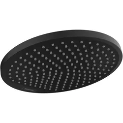hansgrohe, Duschbrause, HG Kopfbrause Crometta S 240, 1 jet mattschwarz (1 Strahlart, 16.70 l/min)