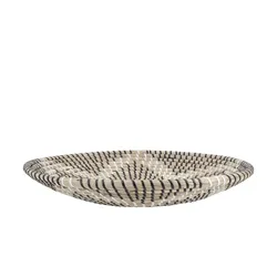 Deko Schale   ¦ braun ¦ Seegras ¦ Maße (cm): H: 6  Ø: 35.0