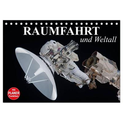 Raumfahrt und Weltall (Tischkalender 2026 DIN A5 quer), CALVENDO Monatskalender
