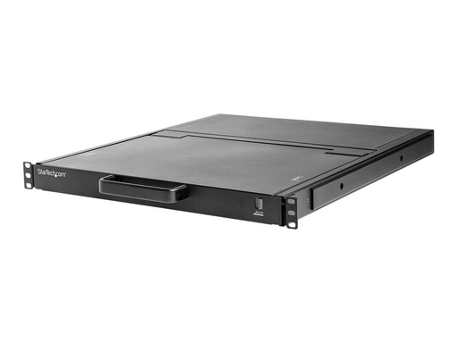 StarTech.com Rack KVM Konsole HD 1080p - US Tastatur(QWERTY), Ein Port VGA KVM mit 17" LCD Monitor - 1HE LCD KVM Konsolenschublade mit Kabeln - USB Unterstützung - 50.000 MTBF (RKCONS17HD) (RKCONS17HD)