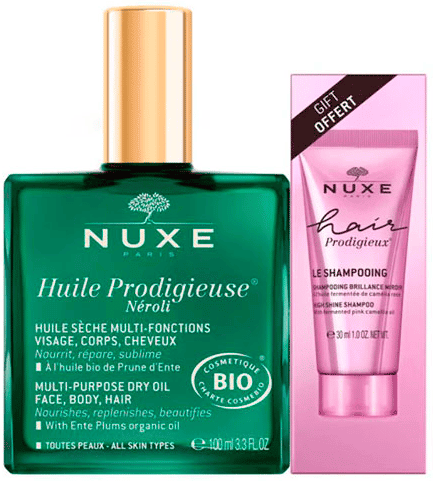 Nuxe Huile Prodigieuse Neroli 100ml + Oferta Champo Prodigieux 30ml