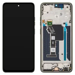 Motorola Display Unit fur Moto G56, Pantone Dill (Display, Motorola Moto G56), Mobilgerät Ersatzteile, Mehrfarbig