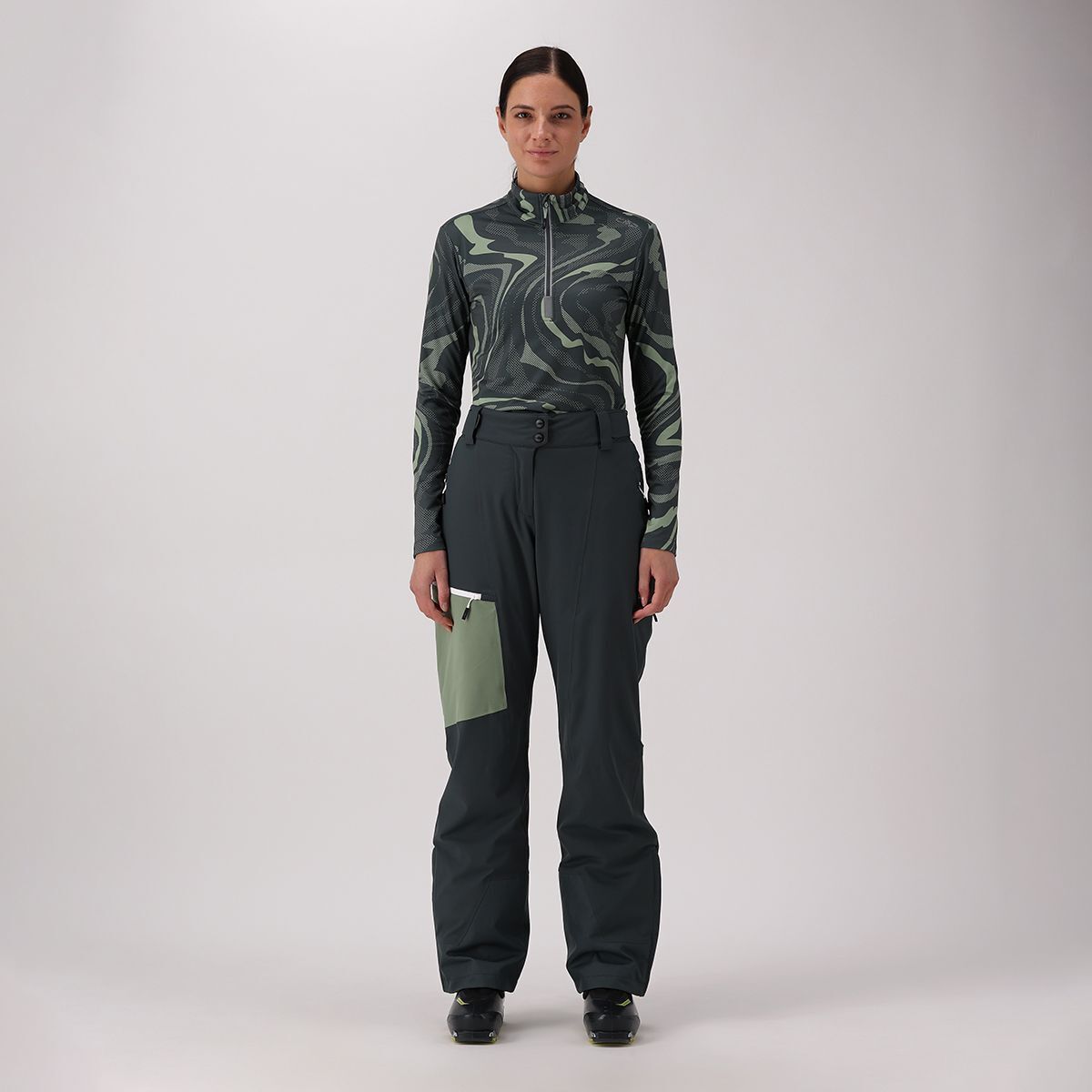 CMP Woman Ski Ski Pant jungle (F902) 40 36W1036-F902-40