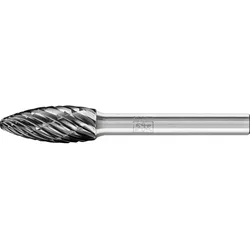 PFERD TOOLS Hartmetall Hochleistungsfrässtift ALLROUND Flamme B HICOAT universal - 21001049