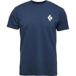 Black Diamond, Herren, Sportshirt, M Equipmnt For Alpinist Ss Tee (XS), Blau