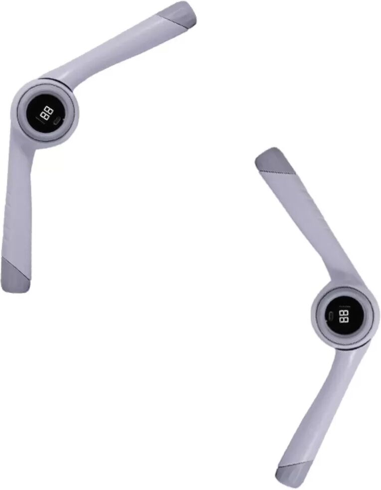 INF Multifunktionaler Armtrainer — Wiederaufladbarer Smart-Counting-Handtrainer mit automatischem Zähler, leiser Grau