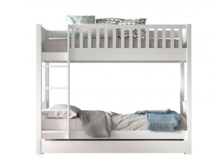 Vipack it stapelbed en uitschuifbed Scott Wit