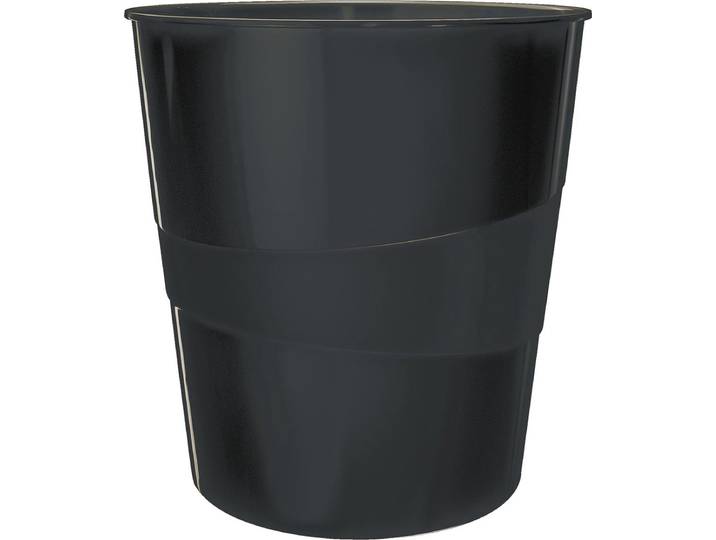 Papierbak leitz recycle 15 liter zwart 6 stuks