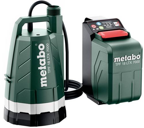 Metabo TPF 18 LTX 7000 Akku 601748850 Tauchpumpe 7000 l/h 9 m