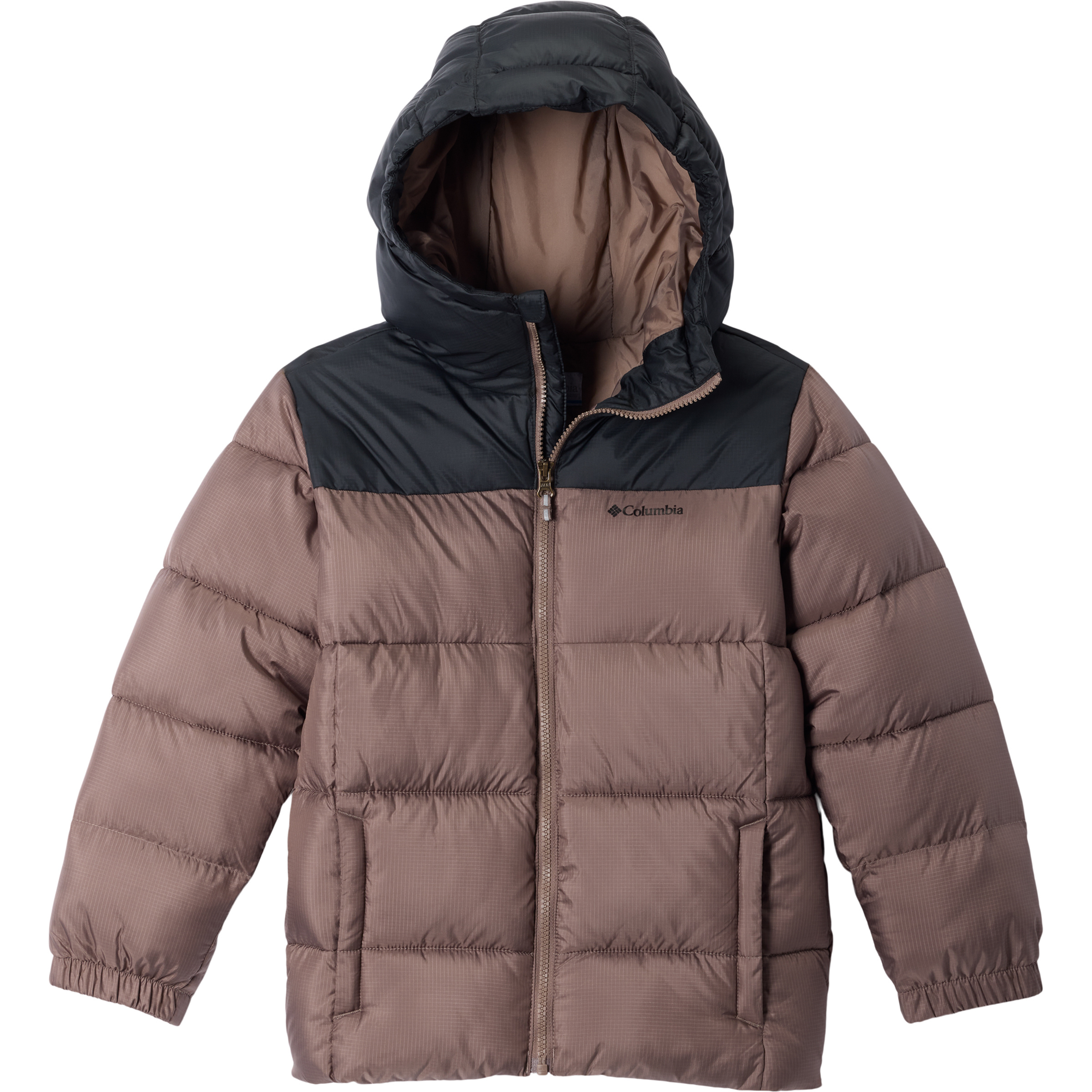 Columbia Puffect Kinder Isolationsjacke schwarz Größe 132 Trekking Windabweisend Wasserabweisend