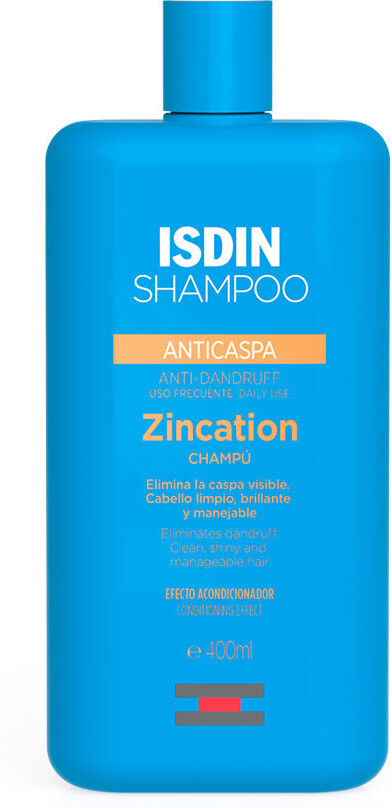 Isdin Zincation champú anticaspa uso frecuente 400 ml