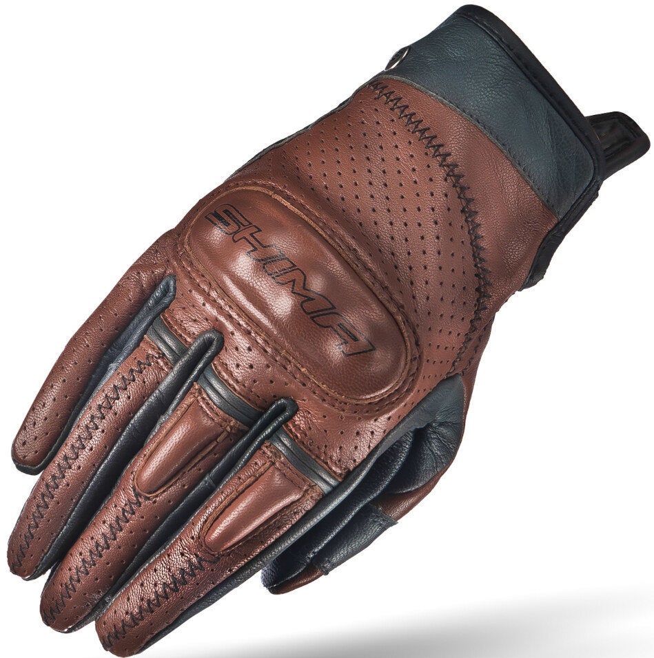 SHIMA Caliber Damen Motorrad Handschuhe CALIBER-LADY-BROWN-XS