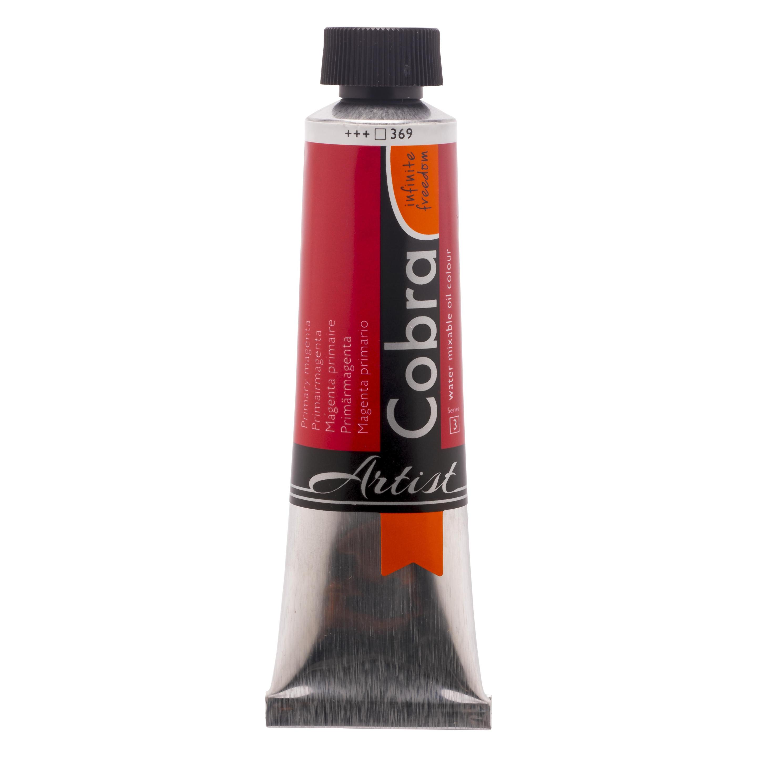 Talens Oelfarbe Cobra wasservermalbar Primärmagenta 369 (40 ml) (21053690)