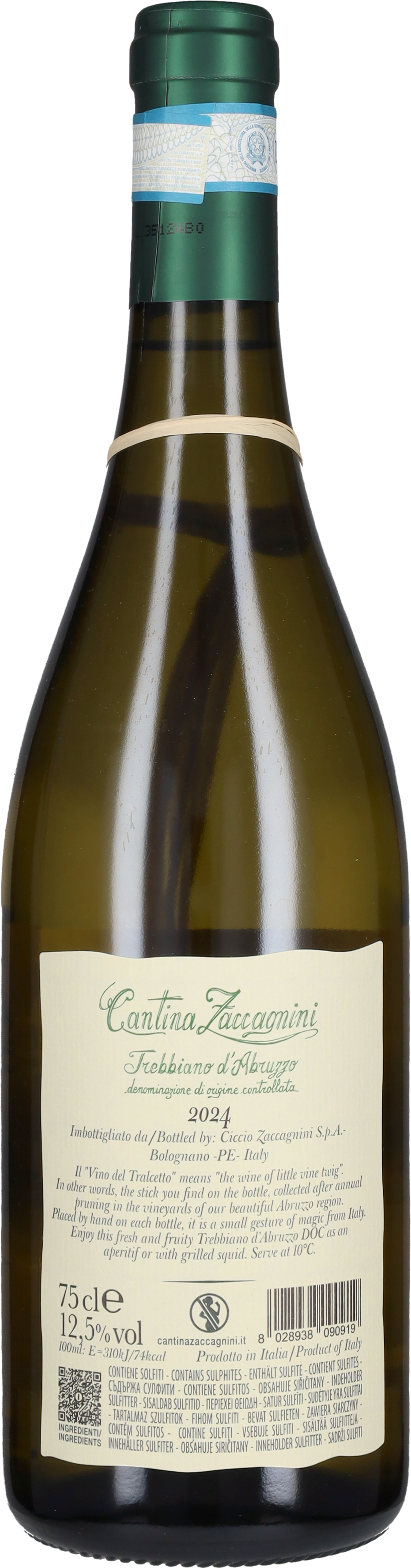 Trebbiano d'Abruzzo 'Bianco di Ciccio' Zaccagnini 2025